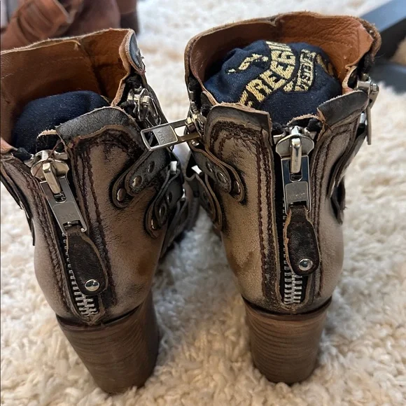 FREEBIRD Beckett 9 pewter boots - Picture 6 of 9